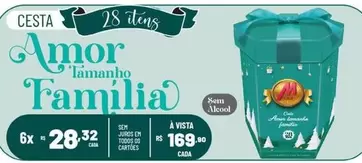 Oferta de Cesta 28 Meses por R$169,9 em Super Muffato