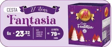 Oferta de Cesta Fantasia por R$23,32 em Super Muffato