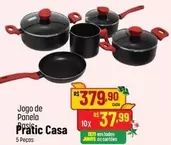 Oferta de Casa - Jogo De Panela Práfic por R$379,9 em Super Muffato