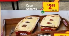 Oferta de Cuca por R$2,69 em Super Muffato