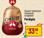 Oferta de Perdigão - Chester Tradicional Temperado Congelado por R$33,99 em Super Muffato