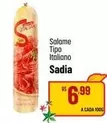 Oferta de Sadia - Salame Tipo Italiano por R$6,99 em Super Muffato