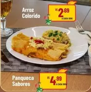 Oferta de Arroz Colorido por R$4,99 em Super Muffato