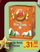 Oferta de Natal - Cesta De  Babies Festas por R$31,9 em Max Atacadista