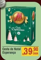 Oferta de De   - Cesta De Natal Esperanca por R$39,9 em Max Atacadista