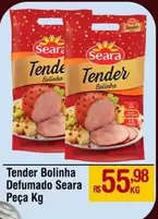 Oferta de Seara - Tender Bolinha Defumado por R$55,98 em Max Atacadista