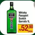 Oferta de Passport - Whisky por R$52,9 em Max Atacadista