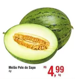 Oferta de Pelé - Melão Pele De Sapo por R$4,99 em Fort Atacadista