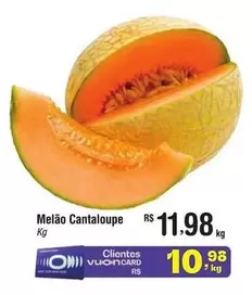 Oferta de Rs - Melao Cantaloupe por R$11,98 em Fort Atacadista