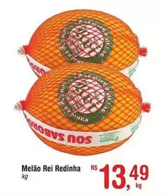 Oferta de Rei - Melão Rei por R$13,49 em Fort Atacadista