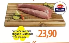 Oferta de Seara - Carne Suina Filé Mignon Resfriada por R$23,9 em Atacadão