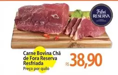 Oferta de Reserva - Carne Bovina Cha De  Resfriada por R$38,9 em Atacadão