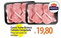 Oferta de Seara - Carne Suína Bisteca Fatiada Congelada por R$19,8 em Atacadão