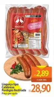 Oferta de Perdigão - Linguiça Tipo Calabresa por R$28,9 em Atacadão