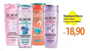 Oferta de Elsève - Shampoo por R$18,9 em Atacadão