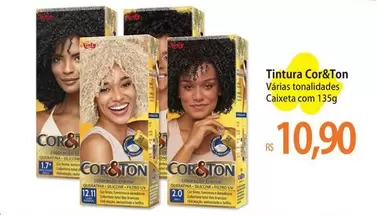 Oferta de Cor & Ton - Tintura por R$10,9 em Atacadão