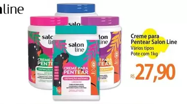 Oferta de Salon Line - Creme Para Pentear por R$27,9 em Atacadão