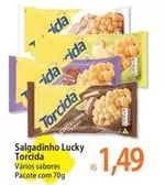 Oferta de Torcida - Salgadinho Lucky por R$1,49 em Atacadão