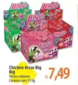 Oferta de Big - Chiclete Arcor por R$7,49 em Atacadão