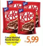 Oferta de Nestlé - Cereal Matinal Kit Kat por R$5,99 em Atacadão