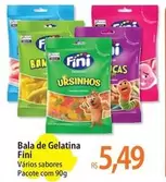 Oferta de Fini - Bala De Gelatina por R$5,49 em Atacadão