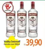 Oferta de Smirnoff - Vodka por R$39,9 em Atacadão