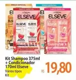 Oferta de Elsève - Kit Shampoo + Condicionador por R$19,8 em Atacadão