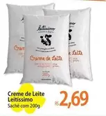 Oferta de Leitíssimo - Creme De Leite por R$2,69 em Atacadão