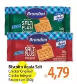 Oferta de Brandini - Biscoito Aguia Salt por R$4,79 em Atacadão