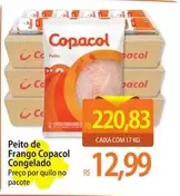 Oferta de Copacol - Peito De Frango Congelado por R$12,99 em Atacadão