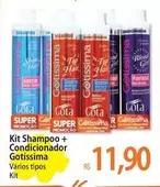 Oferta de Gold - Kit Shampoo + Condicionador por R$11,9 em Atacadão