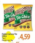 Oferta de Carioca - Feijão por R$4,59 em Atacadão