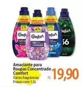 Oferta de Comfort - Amaciante Para Roupas Concentrado por R$19,9 em Atacadão