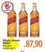 Oferta de Johnnie Walker - Whisky por R$87,9 em Atacadão