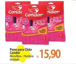 Oferta de Condor - Pano Para Chão por R$15,9 em Atacadão