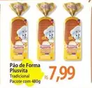 Oferta de Plus Vita - Pão De Forma por R$7,99 em Atacadão