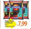 Oferta de Combrasil - Feijão Preto Combrasil por R$7,99 em Atacadão