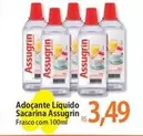 Oferta de Assugrin - Adoçante Líquido Assuri por R$3,49 em Atacadão