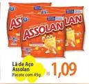 Oferta de Assolan - Là De Aço por R$1,09 em Atacadão