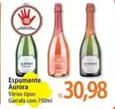 Oferta de Aurora - Espumante por R$30,98 em Atacadão