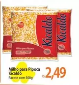 Oferta de Kicaldo - Milho Para Pipoca por R$2,49 em Atacadão