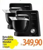 Oferta de Mondial - Batedeira Planetaria por R$349,9 em Atacadão