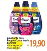 Oferta de Comfort - Amaciante Para Roupas Concentrado por R$19,9 em Atacadão