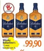 Oferta de Ballantine´s - Whisky por R$99,9 em Atacadão