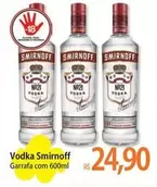 Oferta de Smirnoff - Vodka por R$24,9 em Atacadão