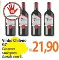 Oferta de Vinho Chileno G7 Cabernet Sauvignon por R$21,9 em Atacadão