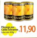 Oferta de Schramm - Pêssego Em Calda por R$11,9 em Atacadão