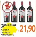 Oferta de Vinho Chileno G7 por R$21,9 em Atacadão