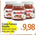 Oferta de Ferrero - Creme  Nutella por R$9,98 em Atacadão