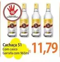 Oferta de 51 - Cachaça por R$11,79 em Atacadão